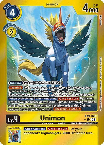 EX9-029: Unimon (Limited Foil)