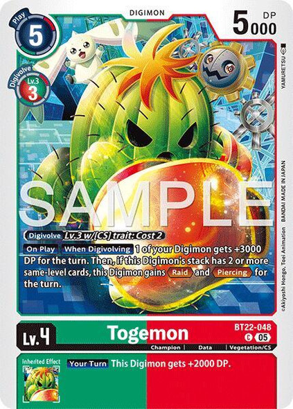BT22-048: Togemon