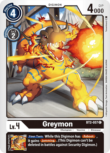 BT2-057: Greymon
