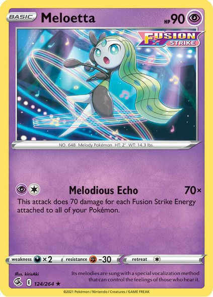 SWSH08-124/264: Meloetta