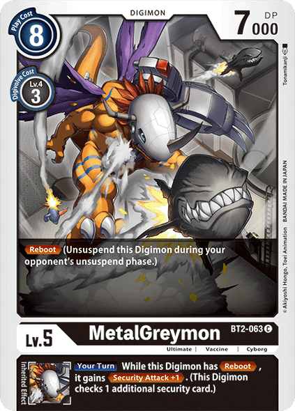 BT2-063: MetalGreymon