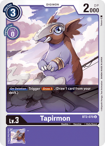 BT2-070: Tapirmon