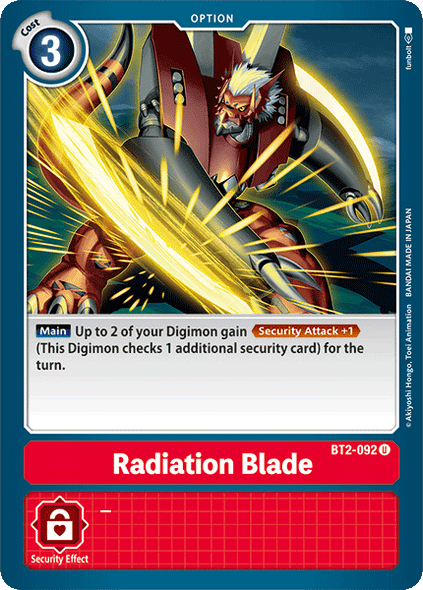 BT2-092: Radiation Blade