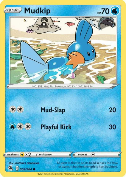 SWSH08-062/264: Mudkip (Reverse Holo)