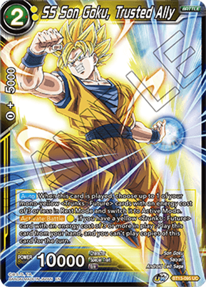 BT13-095: SS Son Goku, Trusted Ally (Foil)