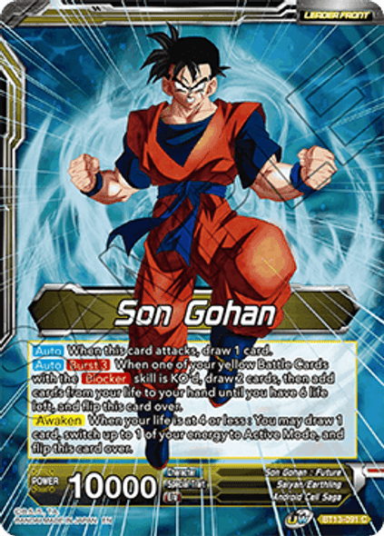 BT13-091: Son Gohan // SS Son Gohan, Hope of the Resistance (Foil)