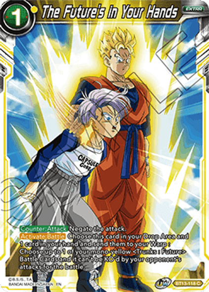 BT13-118: The Future's in Your Hands (Foil)