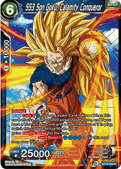 BT14-035: SS3 Son Goku, Calamity Conqueror