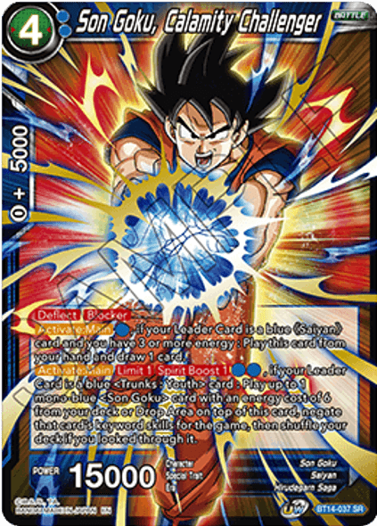 BT14-037: Son Goku, Calamity Challenger
