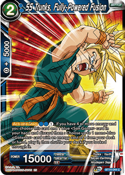 BT14-044: SS Trunks, Fully-Powered Fusion