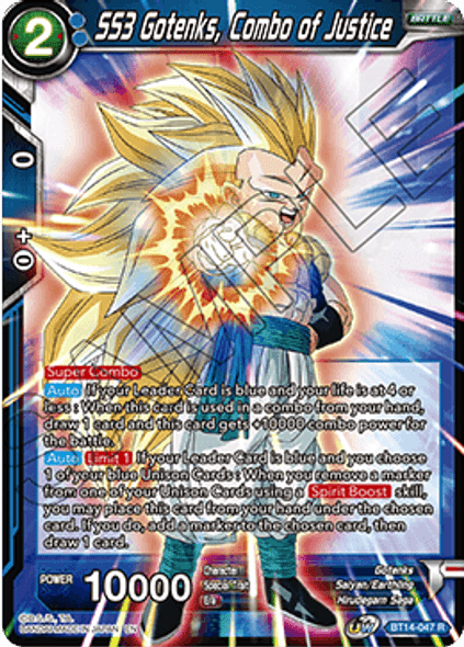 BT14-047: SS3 Gotenks, Combo of Justice