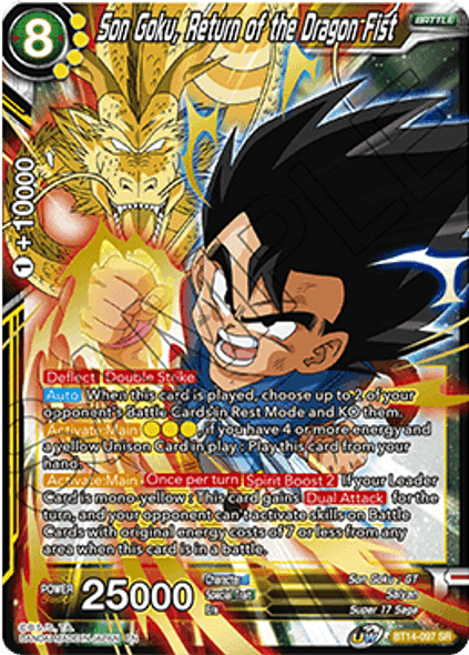 BT14-097: Son Goku, Return of the Dragon Fist