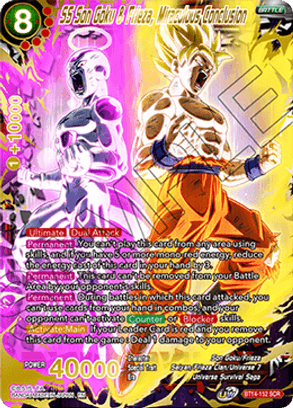 BT14-152: SS Son Goku & Frieza, Miraculous Conclusion