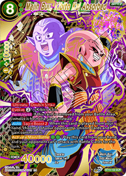 BT14-153: Majin Buu, Kibito Kai Absorbed