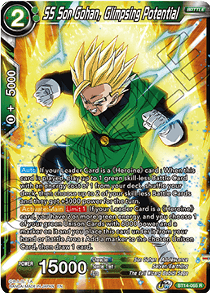 BT14-065: SS Son Gohan, Glimpsing Potential (Foil)