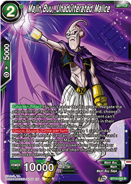 BT14-082: Majin Buu, Unadulterated Malice (Foil)