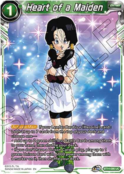 BT14-086: Heart of a Maiden (Foil)