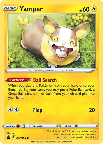 SWSH05-052/163: Yamper