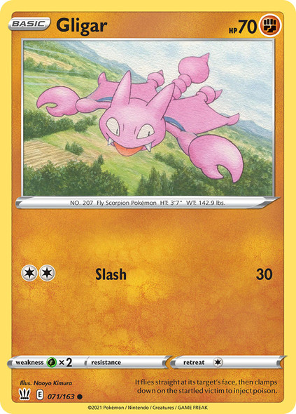 SWSH05-071/163: Gligar