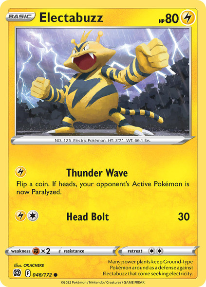 SWSH09-046/172: Electabuzz