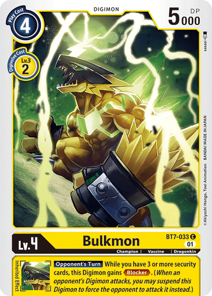 BT7-033: Bulkmon