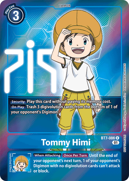 BT7-086: Tommy Himi (Box Topper)