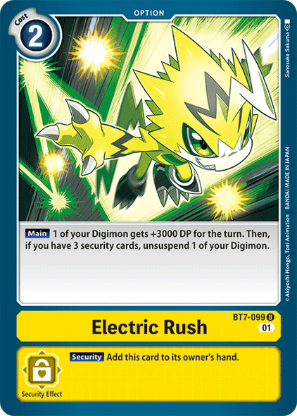 BT7-099: Electric Rush
