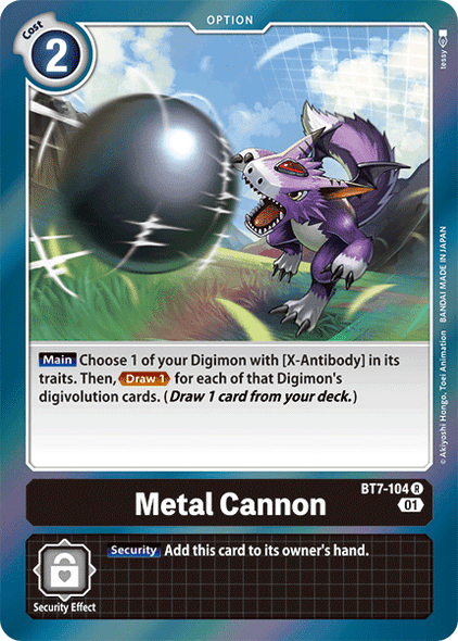 BT7-104: Metal Cannon