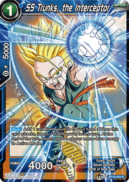 BT16-032: SS Trunks, the Interceptor (Foil)