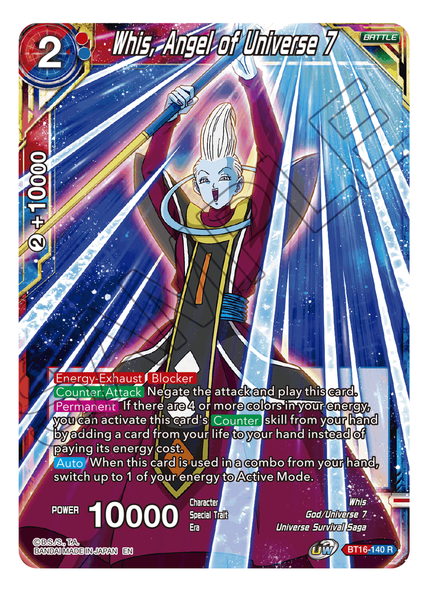 BT16-140: Whis, Angel of Universe 7 (Foil)