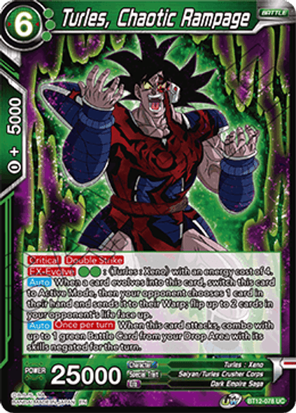 BT12-078: Turles, Chaotic Rampage