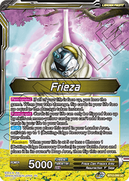 BT12-086: Frieza // Frieza, Resurrected