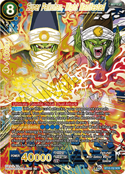 BT12-152: Super Paikuhan, Might Manifested