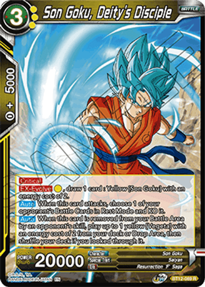 BT12-089: Son Goku, Deity's Disciple (Foil)