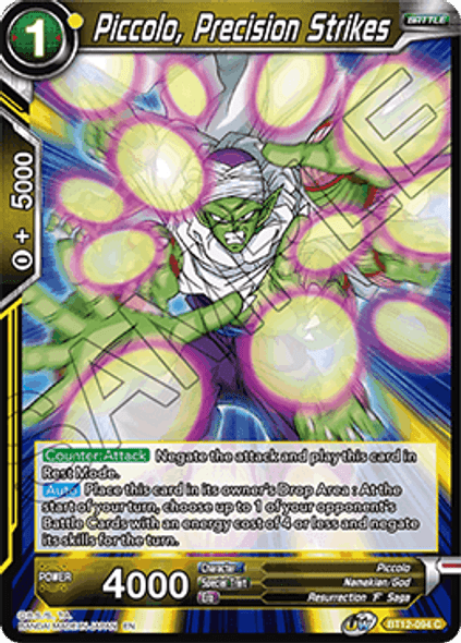 BT12-094: Piccolo, Precision Strikes (Foil)