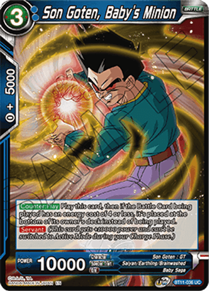 BT11-036: Son Goten, Baby's Minion