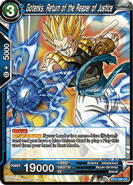 BT11-056: Gotenks, Return of the Reaper of Justice