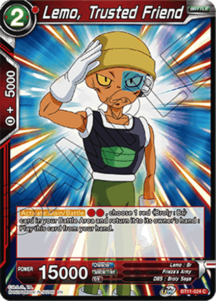 BT11-024: Lemo, Trusted Friend (Foil)