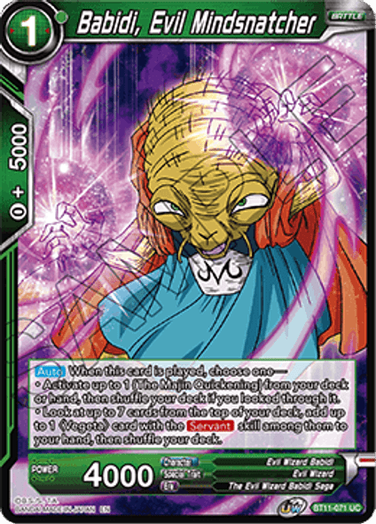 BT11-071: Babidi, Evil Mindsnatcher (Foil)