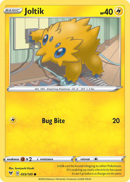 SWSH04-055/185: Joltik (Reverse Holo)