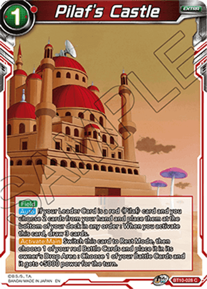 BT10-028: Pilaf's Castle