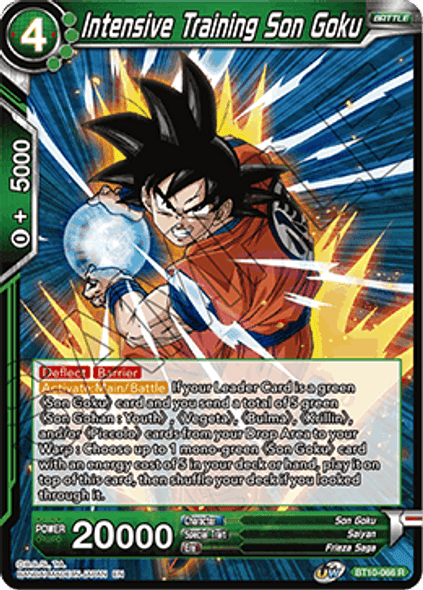 BT10-066: Intensive Training Son Goku