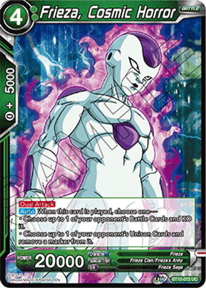 BT10-072: Frieza, Cosmic Horror