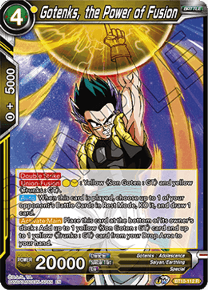 BT10-112: Gotenks, the Power of Fusion