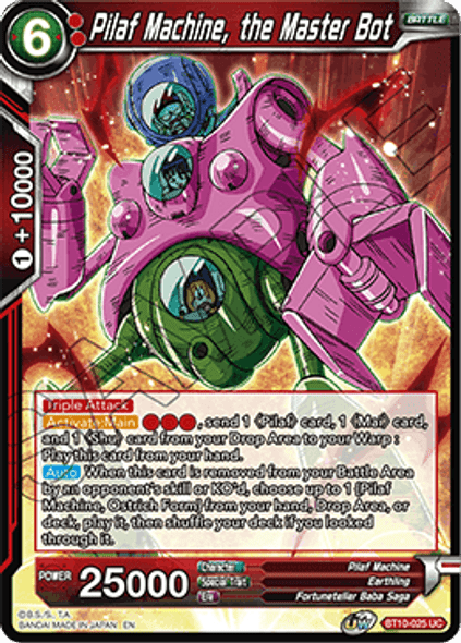 BT10-025: Pilaf Machine, the Master Bot (Foil)