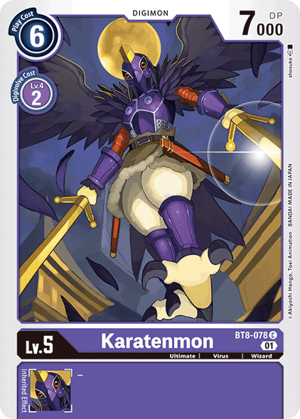BT8-078: Karatenmon