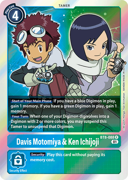 BT8-088: Davis Motomiya & Ken Ichijoji