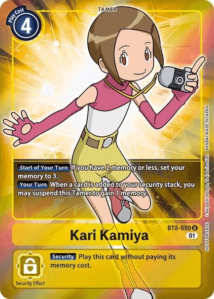 BT8-090: Kari Kamiya (Box Topper)