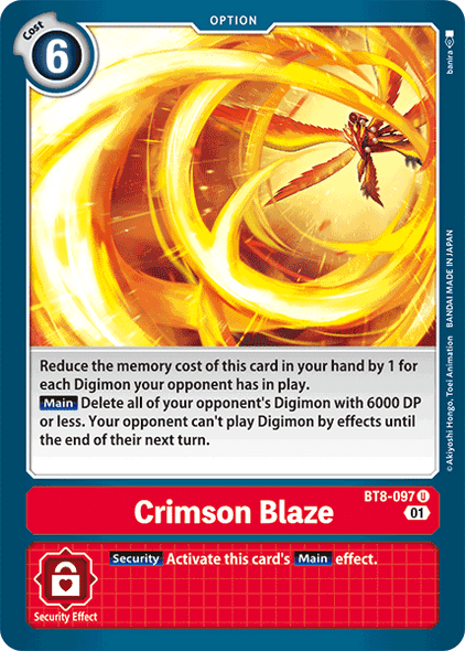 BT8-097: Crimson Blaze