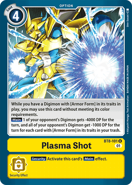 BT8-101: Plasma Shot